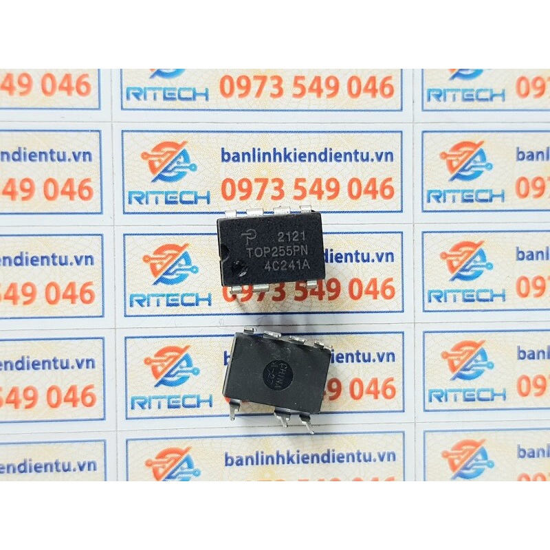 [combo 2 chiếc ] IC nguồn TOP255PN,TOP255P công suất 19w DIP-7