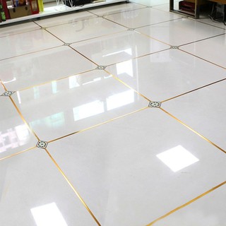 Miếng dán 3D chia ô gạch trang trí nhà khổ 1cm dài 50m, Màu bạc