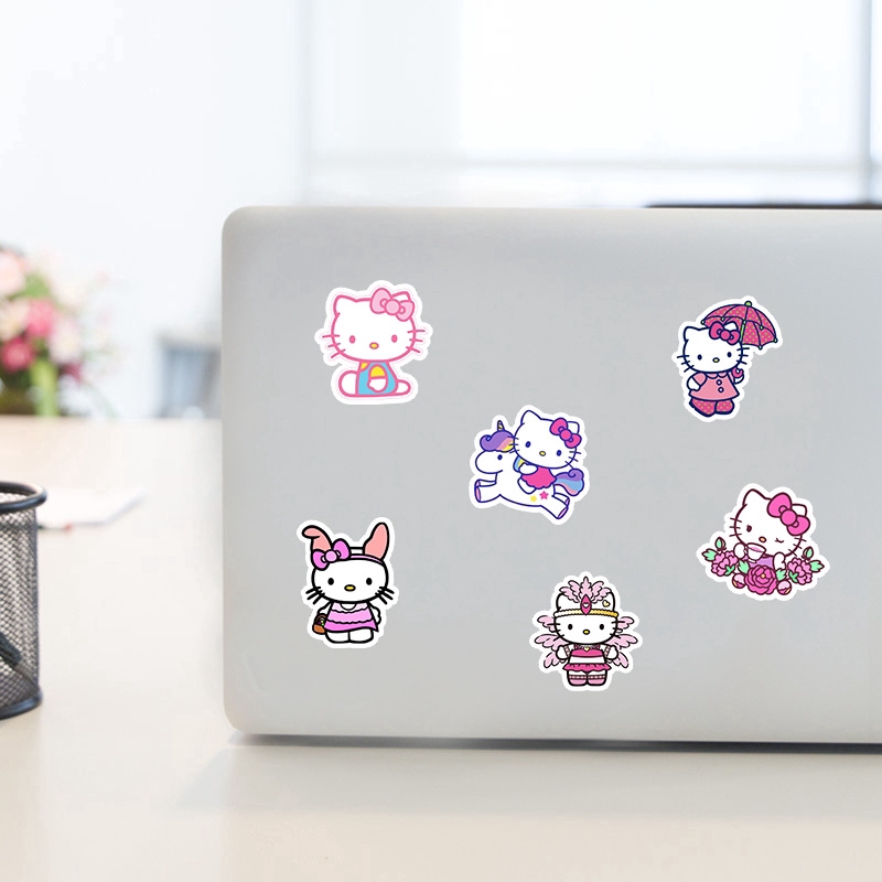 ❉ Hello Kitty Series 03 - Sanrio Stickers ❉ 50Pcs/Set Cartoon Anime DIY Fashion Decals Doodle Stickers