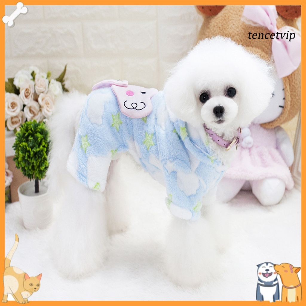 Đồ ngủ họa tiết chú voi dễ thương cho thú cưng