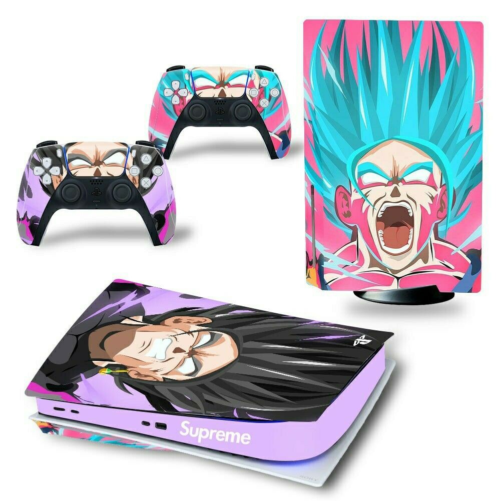 Miếng dán trang trí skin ps5 chủ đề Dragon Ball