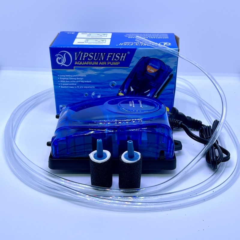 Combo bộ ấp artemia + Máy sủi 2 vòi