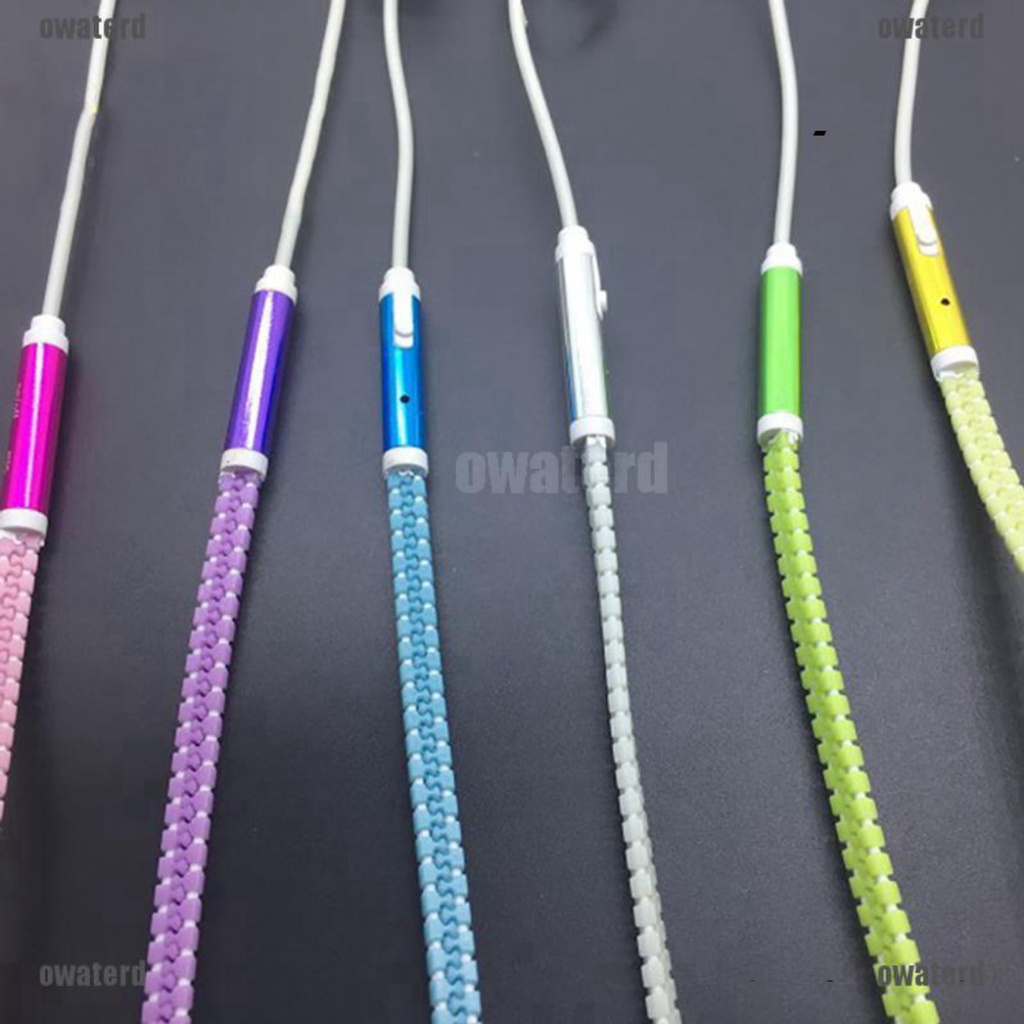 OPD Tai nghe dạ quang 3.5mm có dây kéo