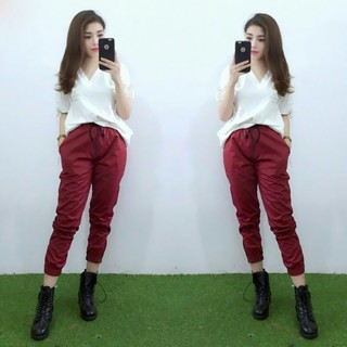 [Ảnh thật 100%] QUẦN JOGGER KAKI KÉO ZIP
