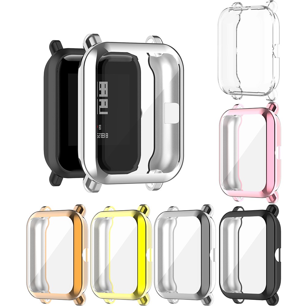 CHINK Amazfit Bip 1s/ Bip U Smart Watch Protector Shell Frame Screen PC Protection Full Coverage Case Cover