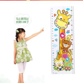 Decal đo chiều cao cho bé