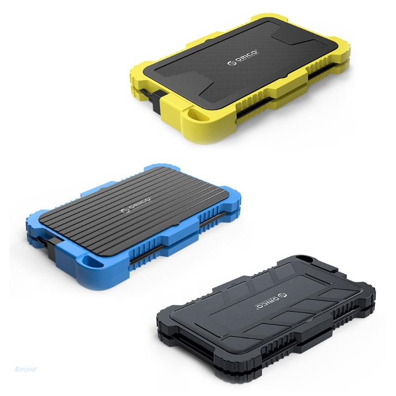 Hộp Đựng Ổ Cứng Ngoài Bonjour Rico Usb3.0 Hdd 7-9.5mm Chống Sốc | BigBuy360 - bigbuy360.vn