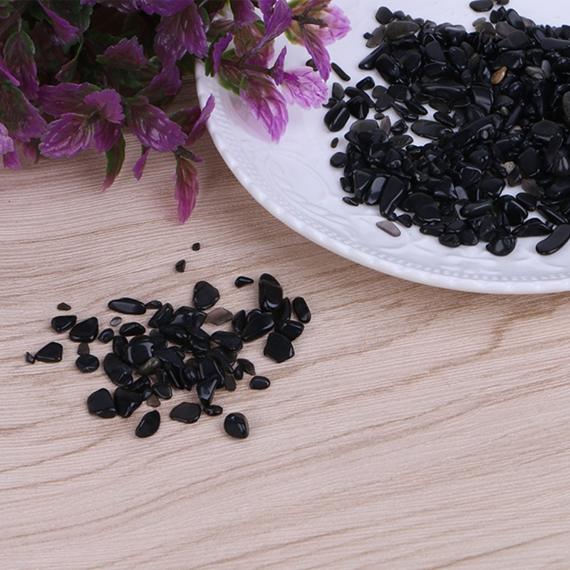 50g Đá Tourmaline Đen Tự Nhiên Dùng Trang Trí Bể Cá