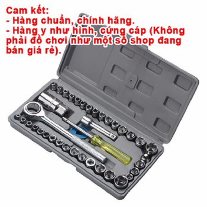 Bộ Dụng Cụ Sữa Chữa 40 Món, Sửa Chữa ÔTÔ -  Xe Máy - Mở Buri