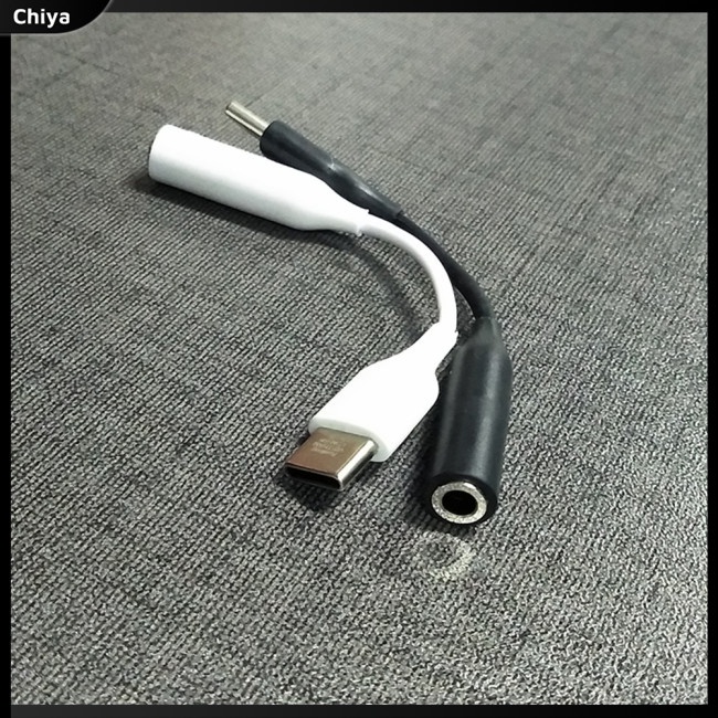 Đầu Chuyển Đổi Tai Nghe USB Type C Sang AUX 3.5mm Cho Samsung Galaxy Note 10 Plus 10 + A90 A80 A60 A8S