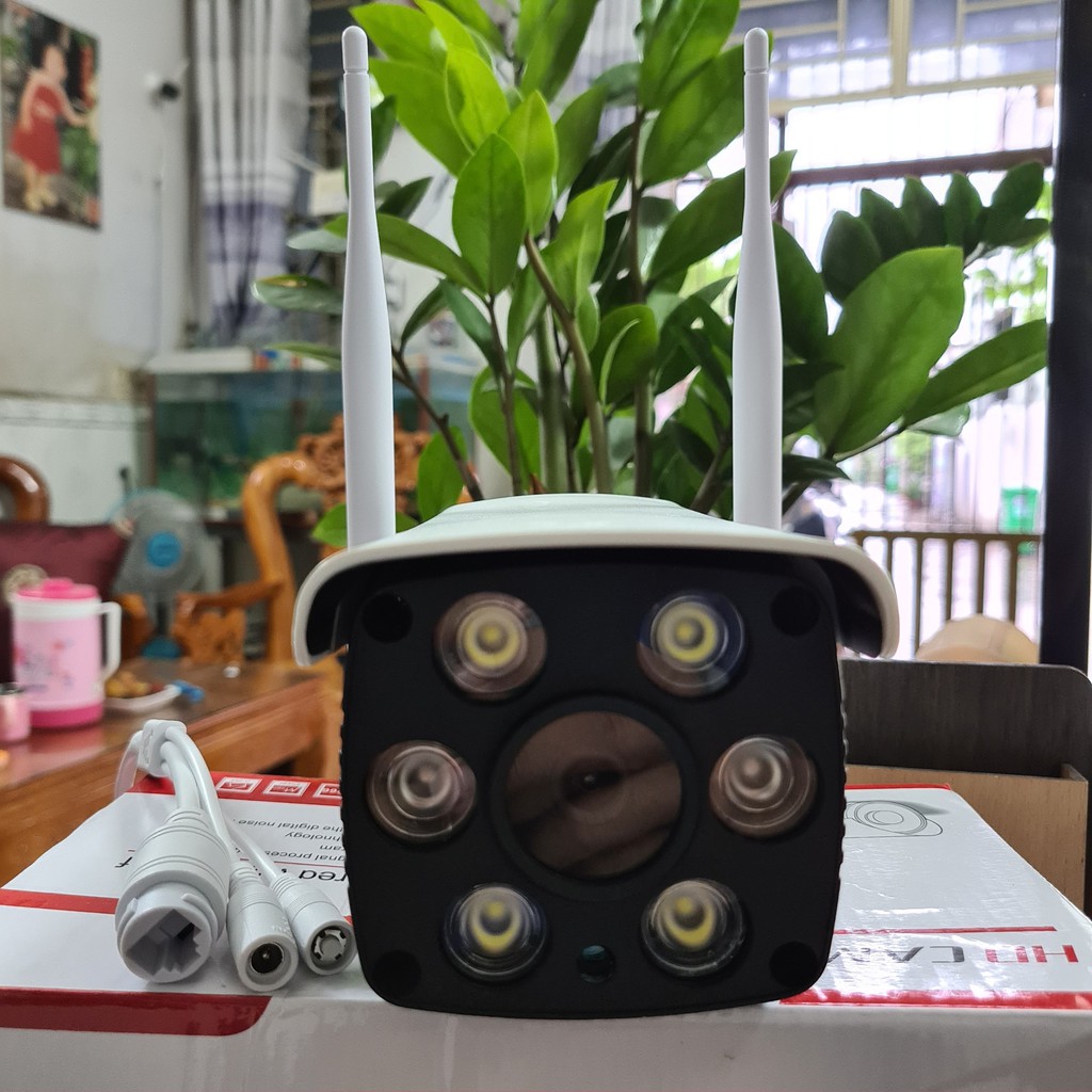 [Mã 11ELSALE hoàn 7% đơn 300K] CAMERA YOOSEE 888 8 LED HD1080 - 2.0Mps NGOÀI TRỜI CHỐNG NƯỚC - HÌNH ẢNH CỰC NÉT | BigBuy360 - bigbuy360.vn