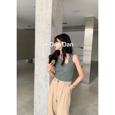 Áo tanktop cổ lệch A-2151 cá tính, áo nữ cá tính