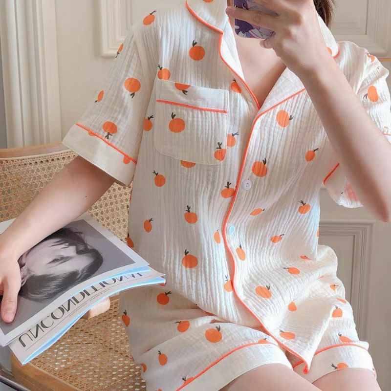 Sét bộ pijama ngắn mặc nhà