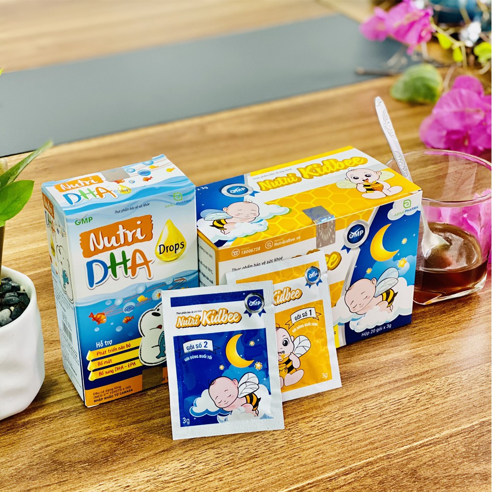 Nutri Kidbee – Giúp trẻ ăn ngủ ngon, Tăng cường tiêu hóa, Tăng sức đề kháng