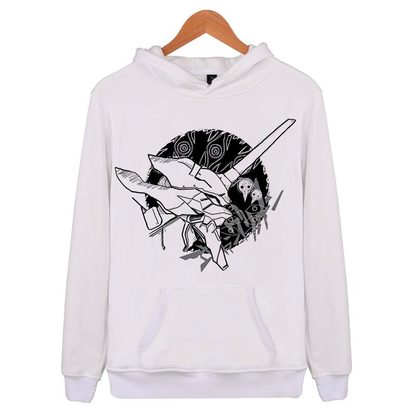 Áo Hoodie Tay Dài In Hình Anime Evangelion Cho Nam Và Nữ | BigBuy360 - bigbuy360.vn