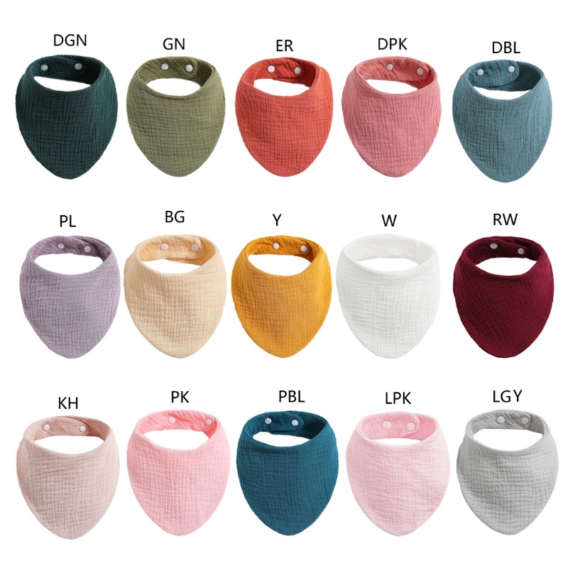 Yếm Ăn Chất Liệu Cotton Mềm Mại Tiện Dụng Cho Bé