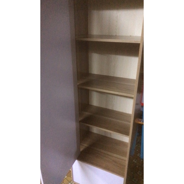 Tủ Sách - Kệ Sách 5 Tầng Có Cánh Tủ Gỗ MDF Sắp Xếp Đồ Đạc Gọn Gàng Tiện Lợi