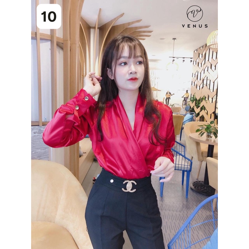 Áo sơ mi lụa tay dài💖Freeship💖 - Áo sơ mi họa tiết thiết kế chống nhăn, mềm, mịn , mát ..