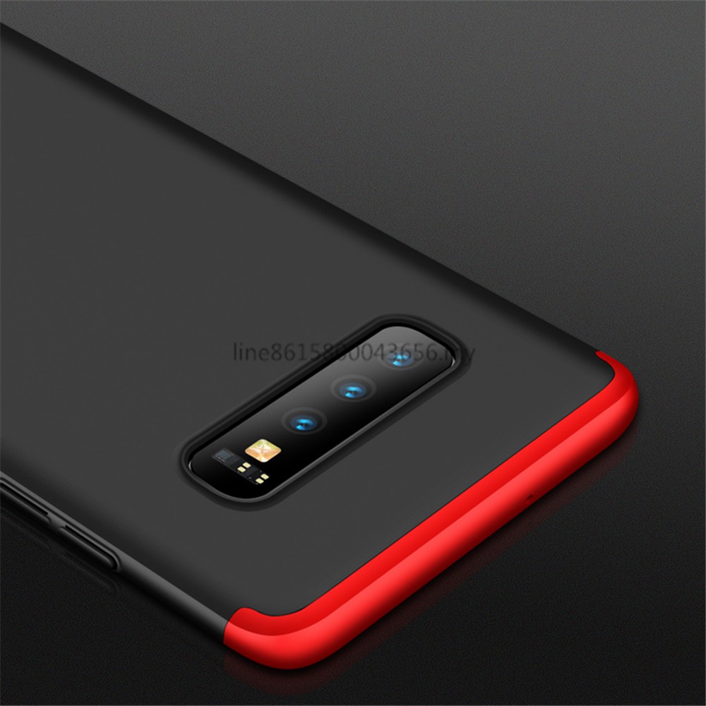 Ốp lưng bọc 360° 3 trong 1 cho Samsung Galaxy S10 S10E S10+ S10plus S10 5G S10lite A8 2018 A8+ 2018 A8plus 2018