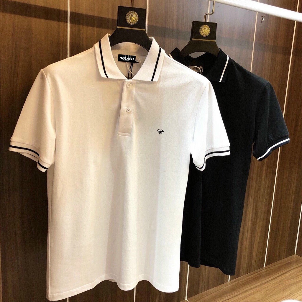 Áo thun polo nam trẻ trung DOLARO FASHION FOR YOU chất mềm mịn