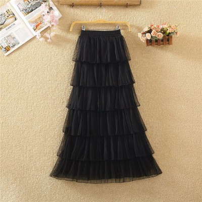 Chân váy ren tầng dài, chân váy công chúa (6 tầng) 151119 (Ảnh chụp thật) (Hàng oder chuẩn hình 100%) | BigBuy360 - bigbuy360.vn