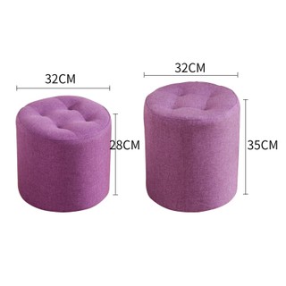 Ghế đôn trụ bọc nỉ [ Order ]