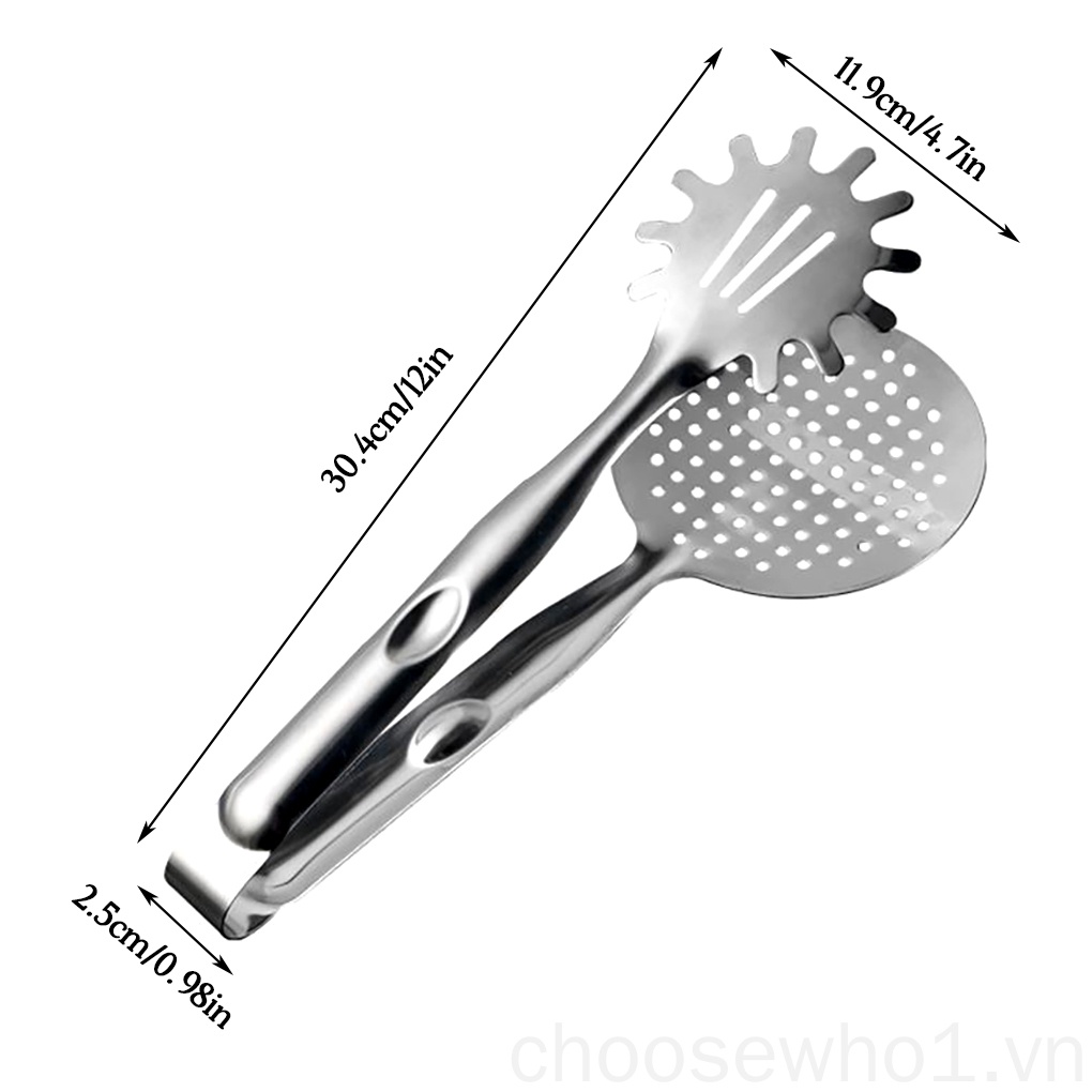 Kẹp Gắp Thức Ăn Bằng Thép Không Gỉ Tiện Lợi Cho Nhà Bếp 1