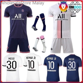 🇻🇳In stock🇻🇳Full set 2020-2021 PSG Jersey Home Soccer Shirt Paris Saint-Germain Away Shirt Third Shirt Men's Training Shirt Adults Messi 30 Football Shirt