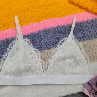 ÁO BRALETTE REN MI TRẮNG