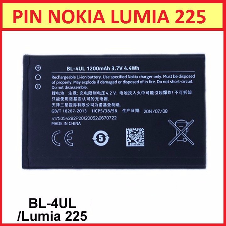 Pin Lumia 225 ( BL - 4UL)