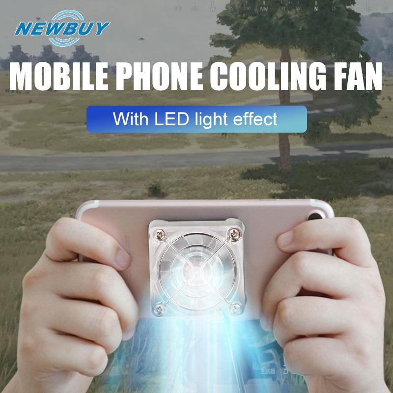 Quạt tản nhiệt nby gắn đèn LED cho điện thoại
