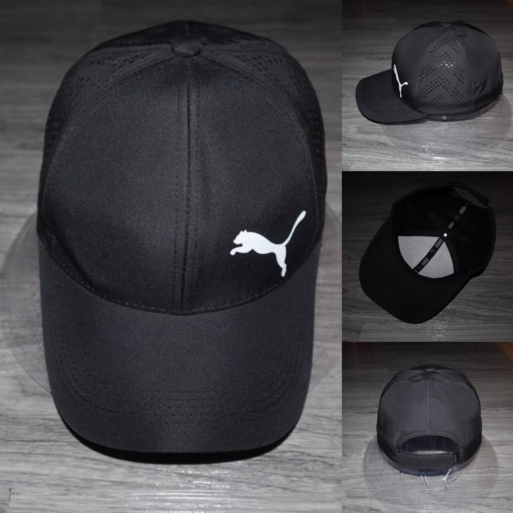 Nón kết Con Báo, Mũ lưỡi trai logo nổi thời trang hottrend màu đen form unisex nam nữ