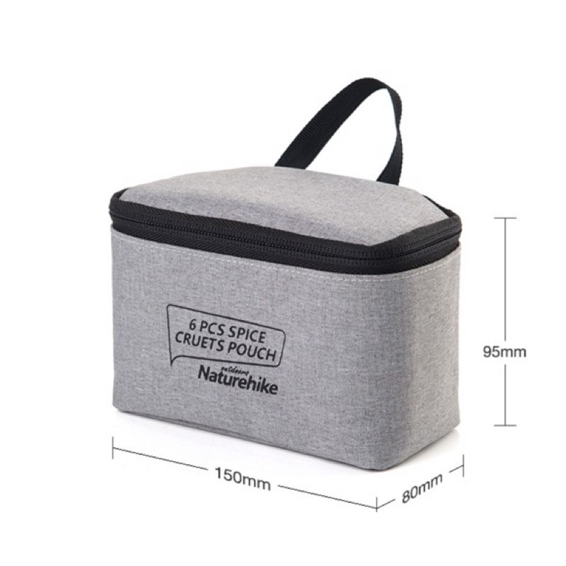 Bộ Hũ Đựng Gia Vị Dã Ngoại NatureHike NH17T011-P