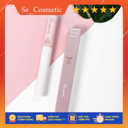 Mascara siêu mảnh tơi mi Lameila Skinny Microcara vỏ hồng Se_cosmetic | BigBuy360 - bigbuy360.vn