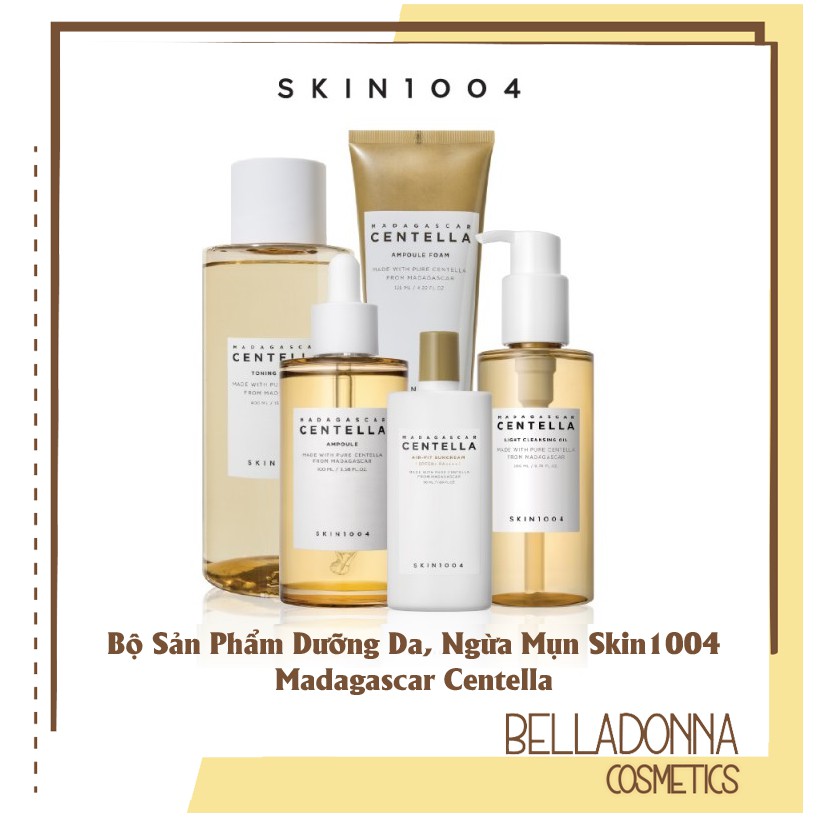 [CHÍNH HÃNG] Bộ Sản Phẩm Dưỡng Da, Ngừa Mụn Skin1004 Madagascar Centella [7 items] | BigBuy360 - bigbuy360.vn