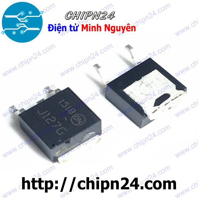 [5 CON] Transistor Dán MJD127 TO-252 PNP 5A 100V (SMD Dán) (MJD127G J127G TIP127)