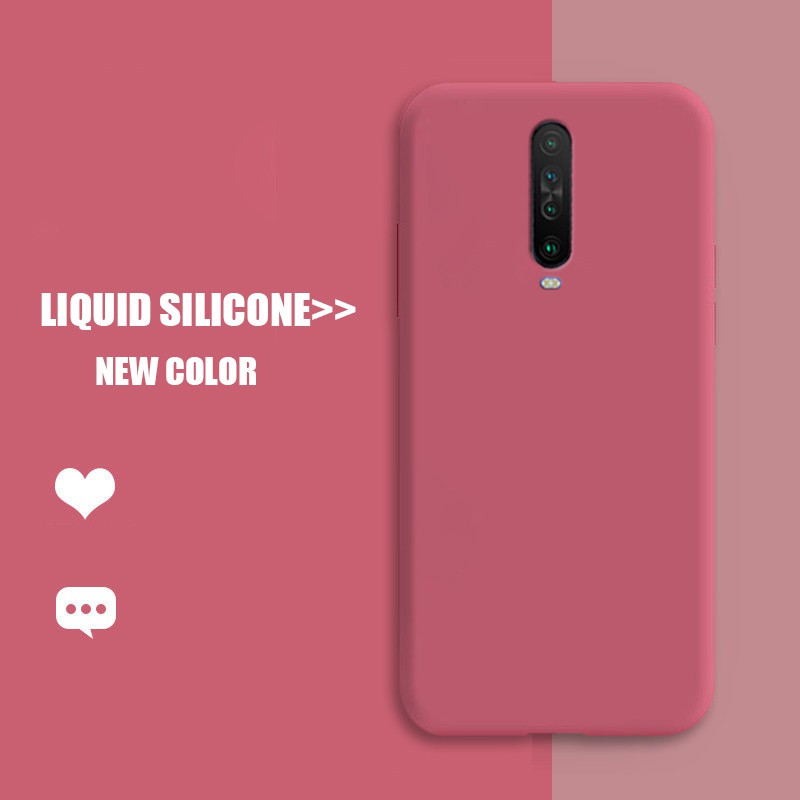 Ốp Điện Thoại Silicone Màu Trơn Chống Rơi Vỡ Cho Xiaomi Redmi K40 Pro / K30 5G / K30 Pro / Poco F3