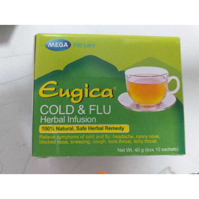 Gói trà giải cảm thảo dược EUgica