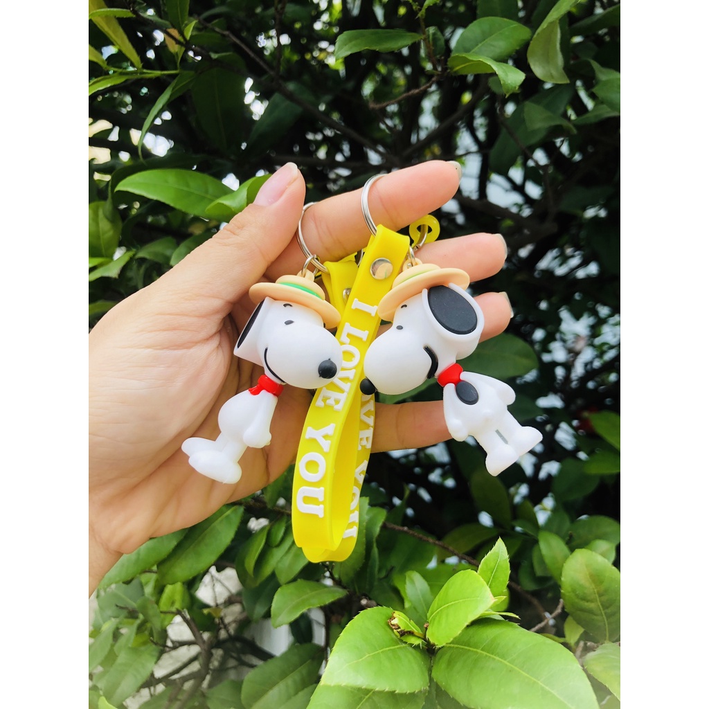 Móc khóa hình chó Snoopy