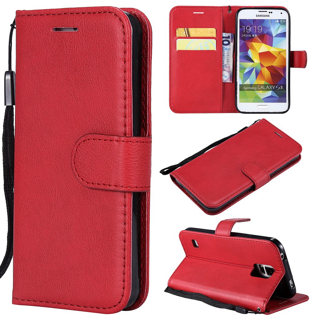 Bao da điện thoại màu trơn thời trang dành cho Oppo F5/F7/A73 | BigBuy360 - bigbuy360.vn