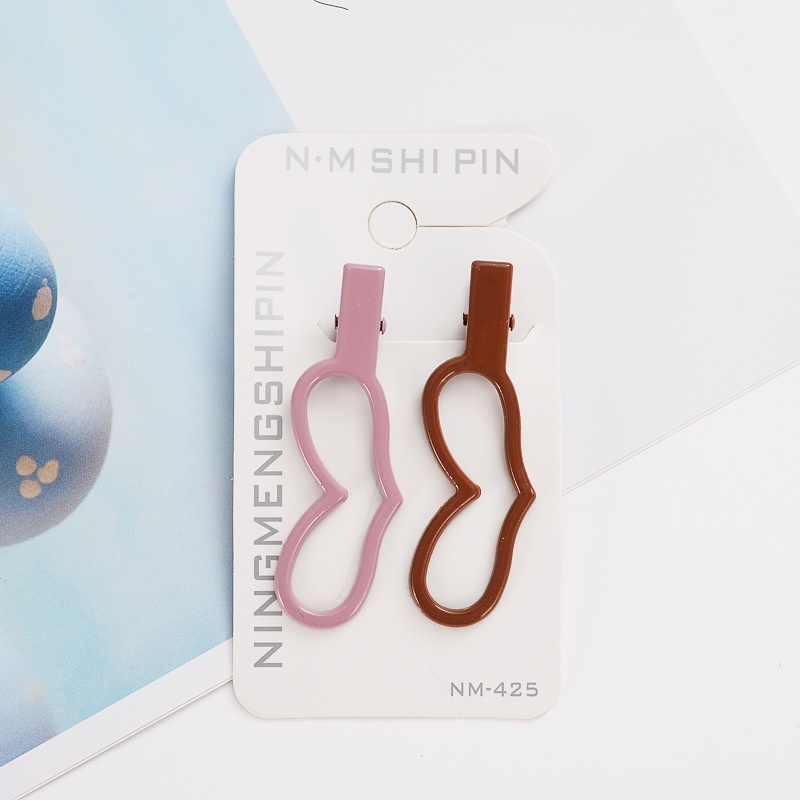 Kẹp Tóc Hình Nơ Tai Thỏ Trái Tim Kim Loại Retro Hàn Quốc Vương Miện Mái Xinh Xắn Màu Dễ Thương Thời Trang Cho Nữ KT115