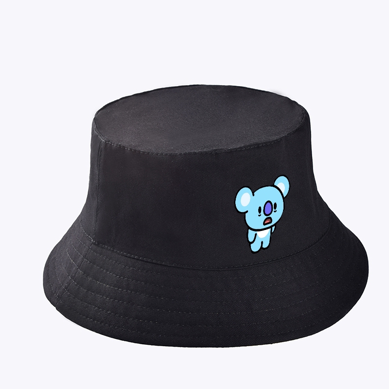 KPOP BTS Printed fisherman hat BT21 Korean version Trendy casual hat