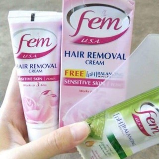 Kem tẩy lông fem hồng thái lan