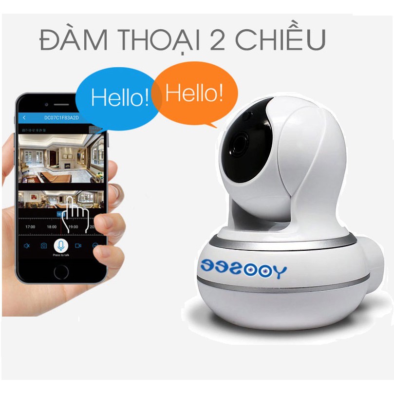 Camera WIFI YOOSEE AI Thế Hệ 4.0 Độ phân giải 2.0MP-1080P đàm thoại 2 chiều | BigBuy360 - bigbuy360.vn