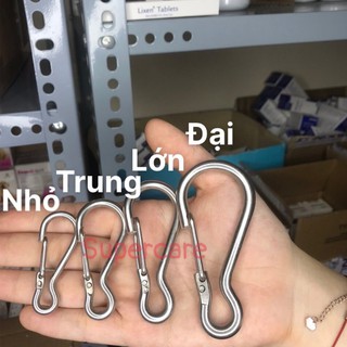 Móc inox zin -móc khoá inox đa dụng