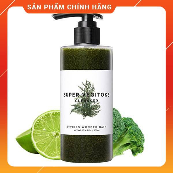 Sữa Rửa Mặt   Sủi Bọt Rau Củ Super Vegitoks Cleanser - Màu Xanh | BigBuy360 - bigbuy360.vn