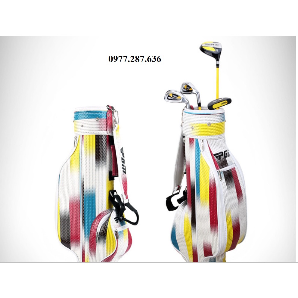 Bộ gậy golf trẻ em tập chơi PGM RIO 2016 từ 5 - 12 Tuổi cao cấp BV006