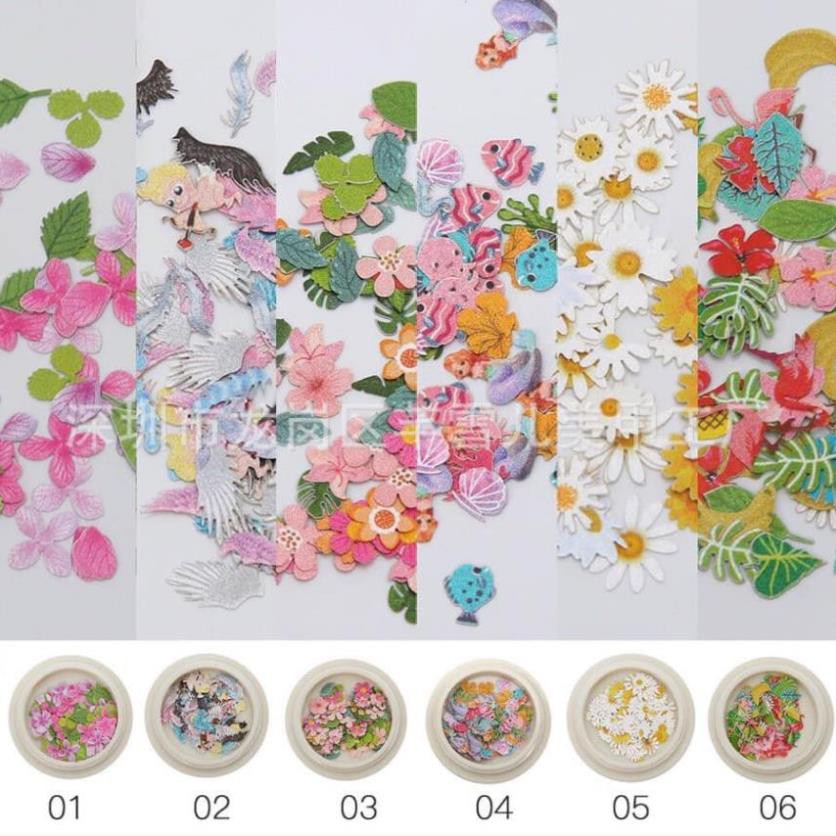 Phụ Kiện Hoa Lá Ẩn 5D, Bướm Ẩn 5D