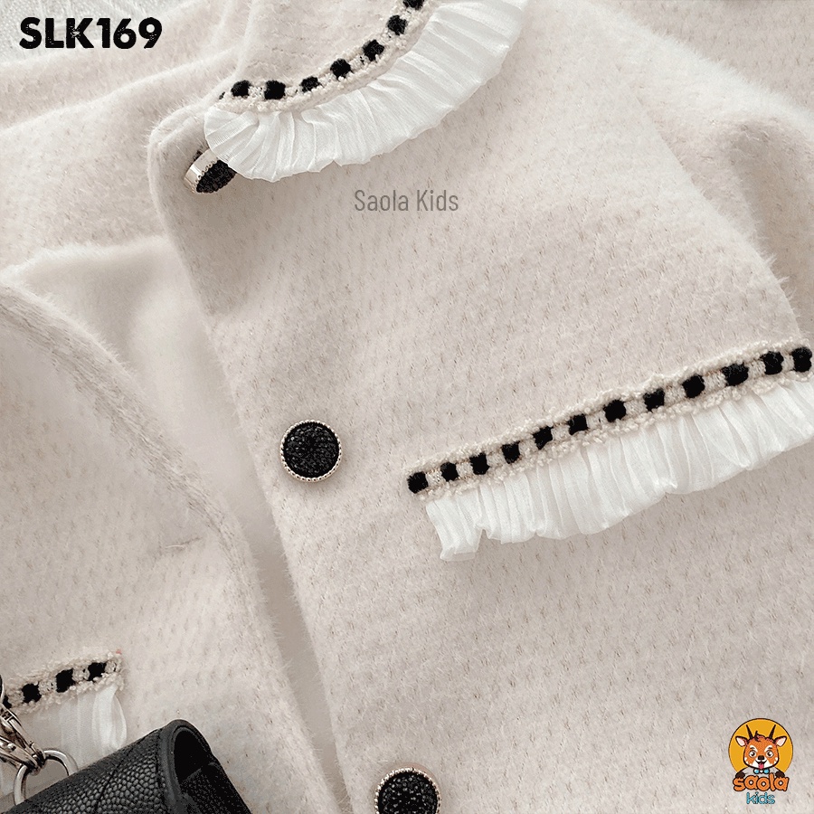 Váy + Áo khoác dạ cho bé gái nhà Saola Kids - SLK169