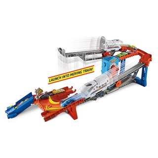 Đồ Chơi HOT WHEELS Bộ Xe Lửa Siêu Tốc GRW38